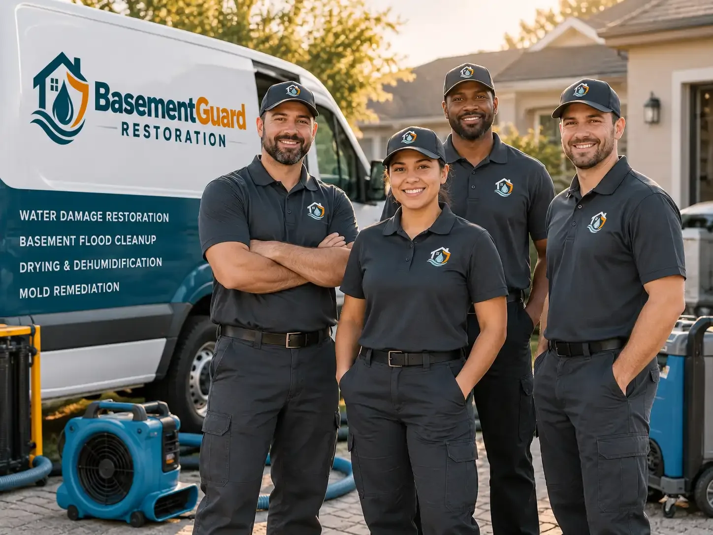 Basement Water Damage Restoration company in Garland, NC